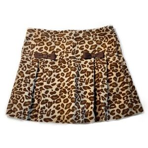 Vintage Gymboree Girls’ Leopard Print Skirt Size 7